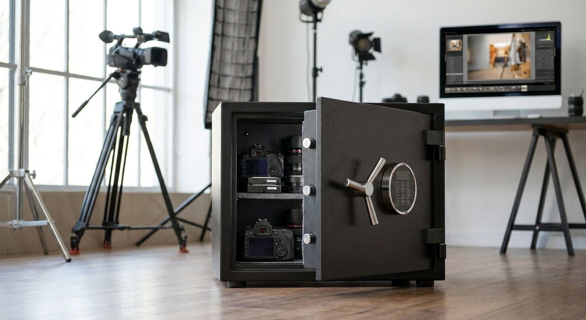 Safes for photographers and video production studios