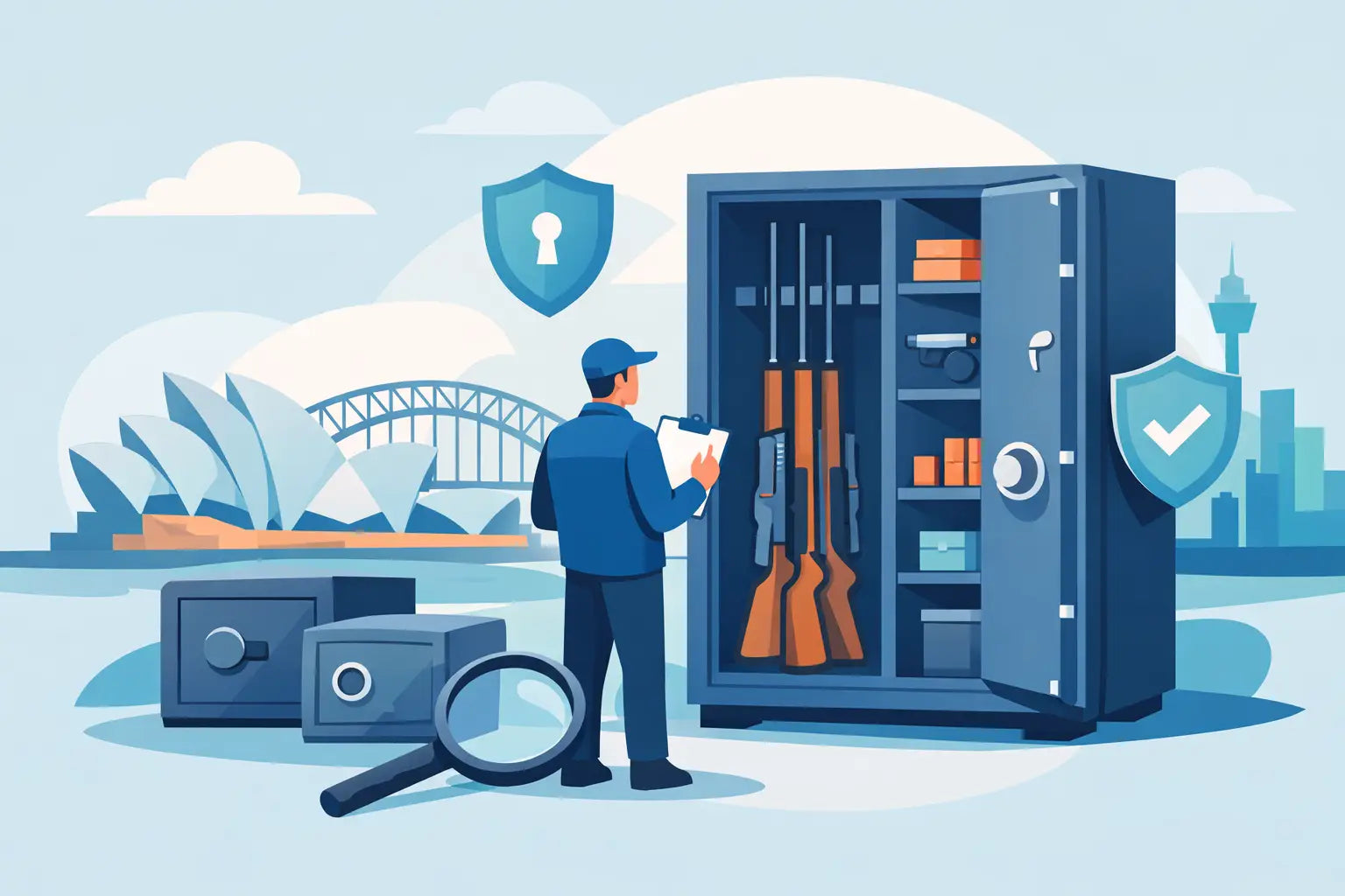 Choosing Gun Safes Sydney Owners Can Rely On