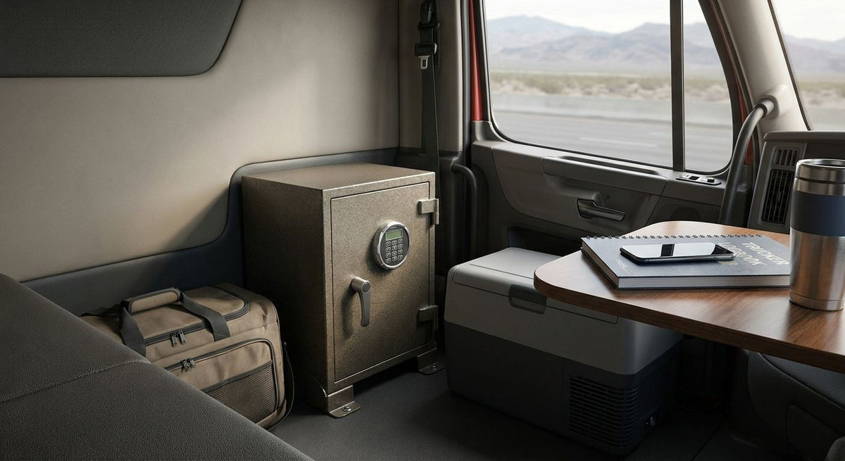 Safes for truck drivers and long-haul transport