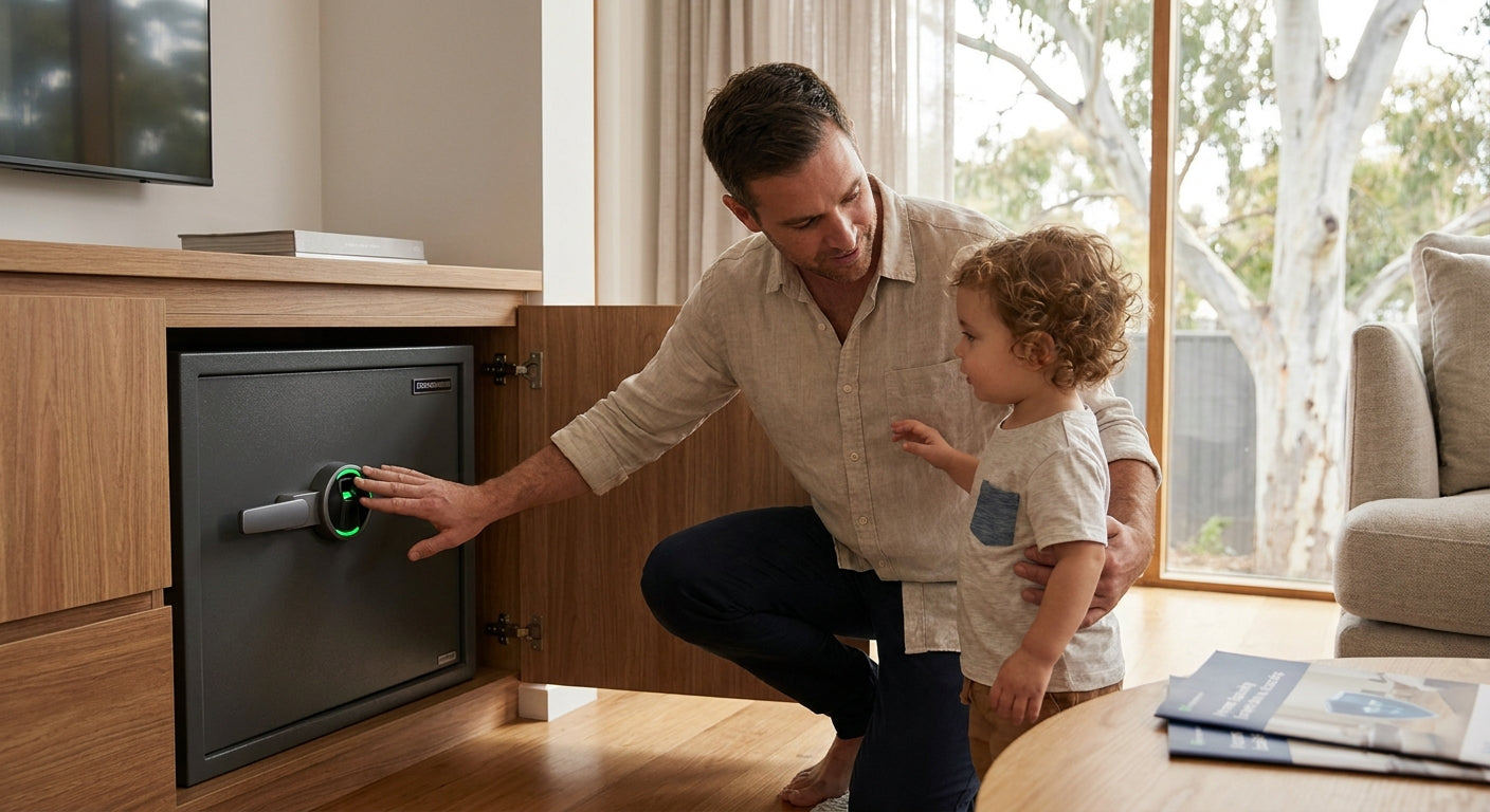 How to choose a safe for a home with children