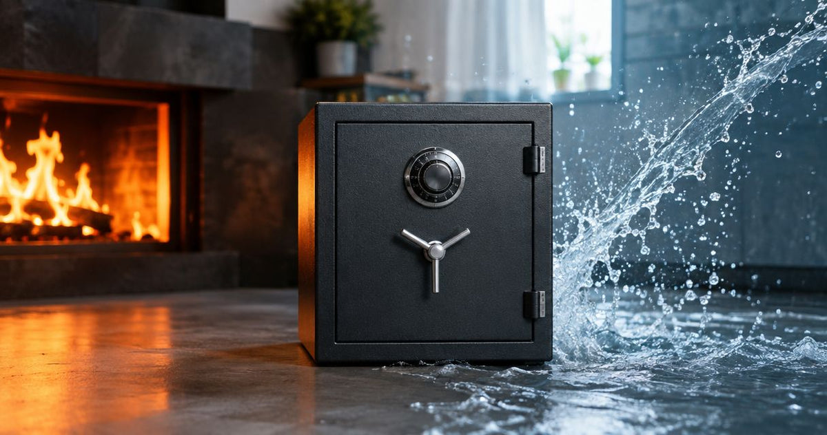Is a fireproof safe also waterproof?