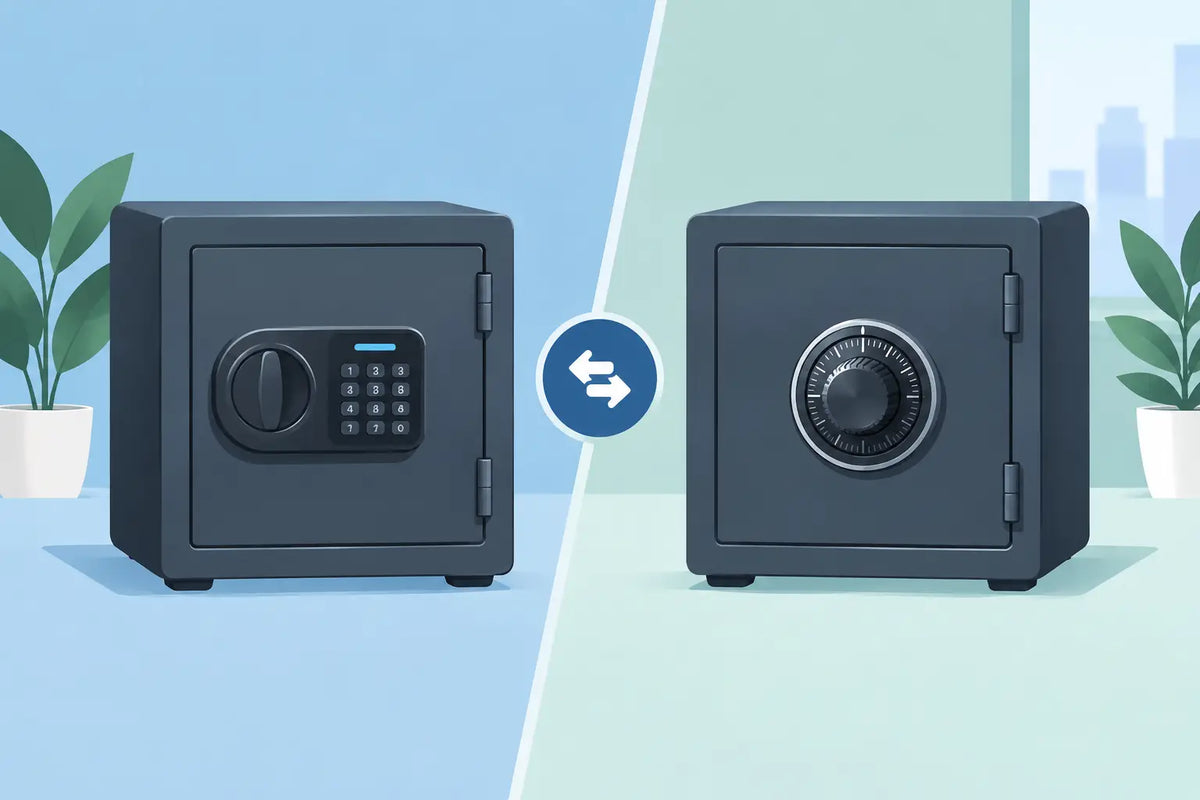 Digital Safe Versus Combination Safe Compared