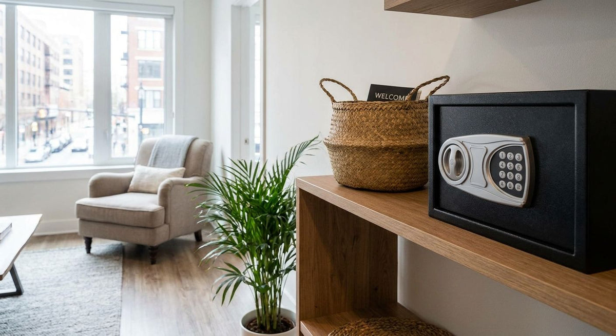 Safes for Airbnb hosts and short-term rentals