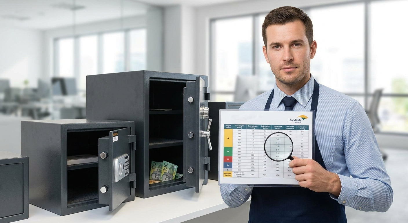 How to read and compare safe burglar ratings in Australia