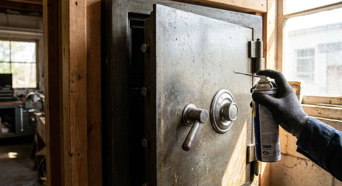 How to fix a stuck or jammed safe door