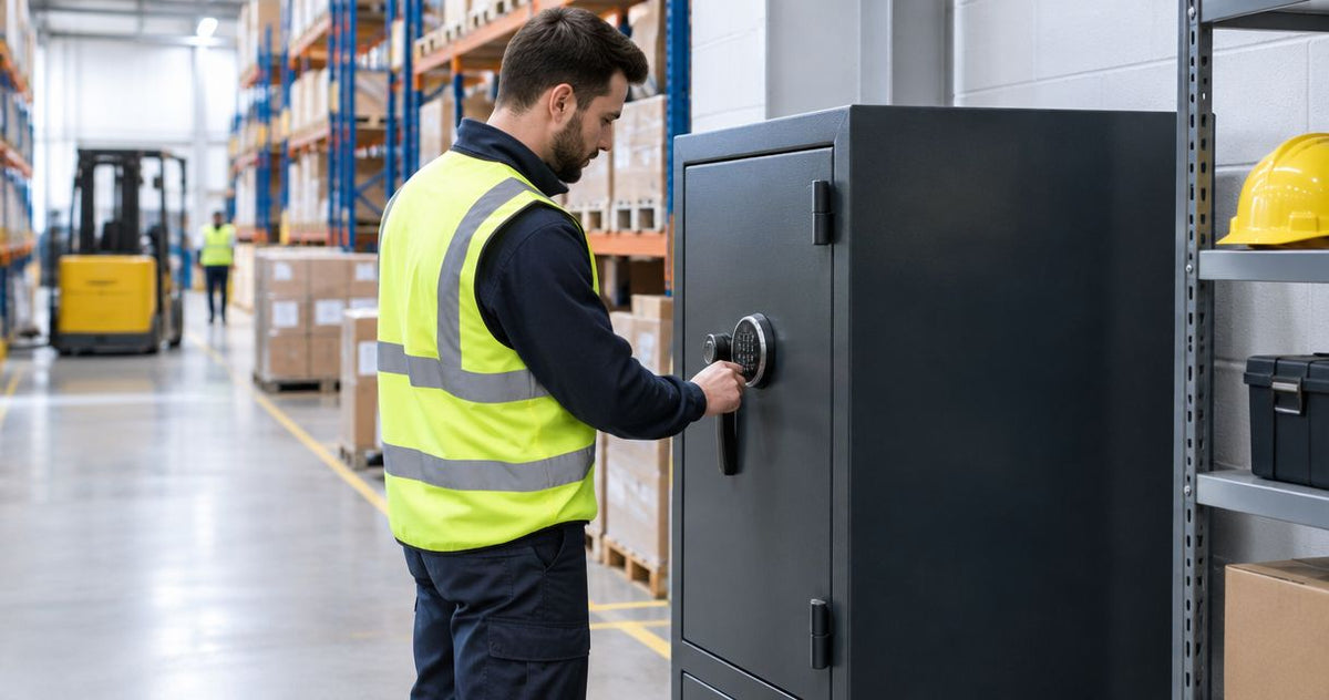 Safes for warehouses and distribution centres: complete 2026 guide