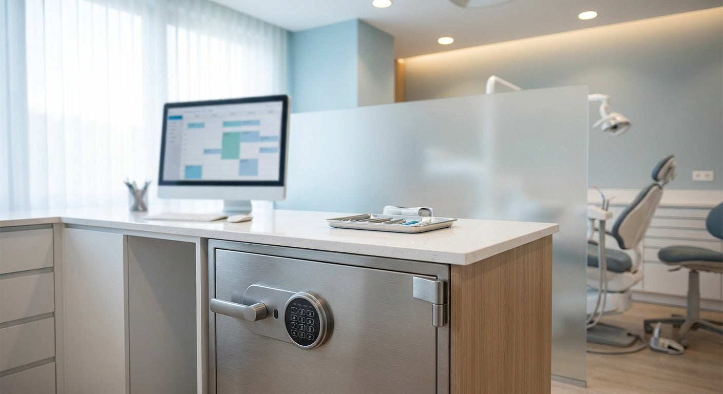Safes for dental practices and medical clinics