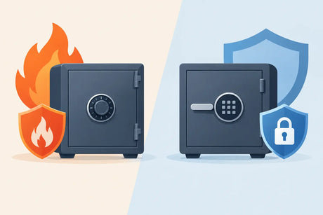 Fire Safe Versus Security Safe: Which Fits?