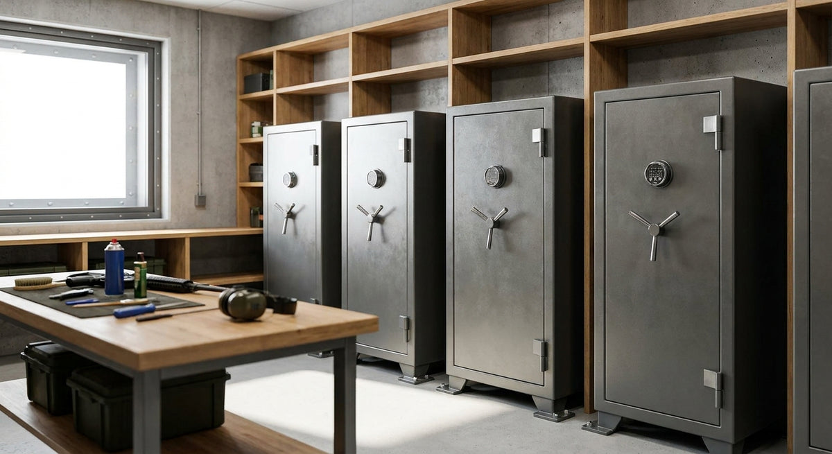 Safes for gun ranges and shooting clubs