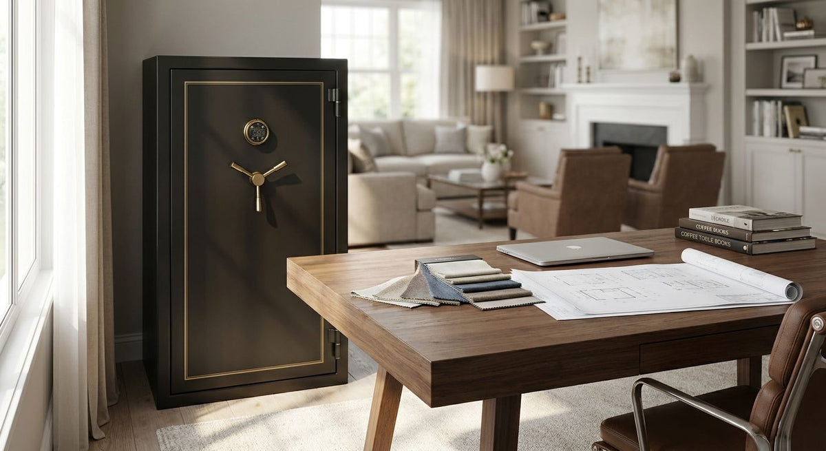 Safes for interior designers and home staging businesses