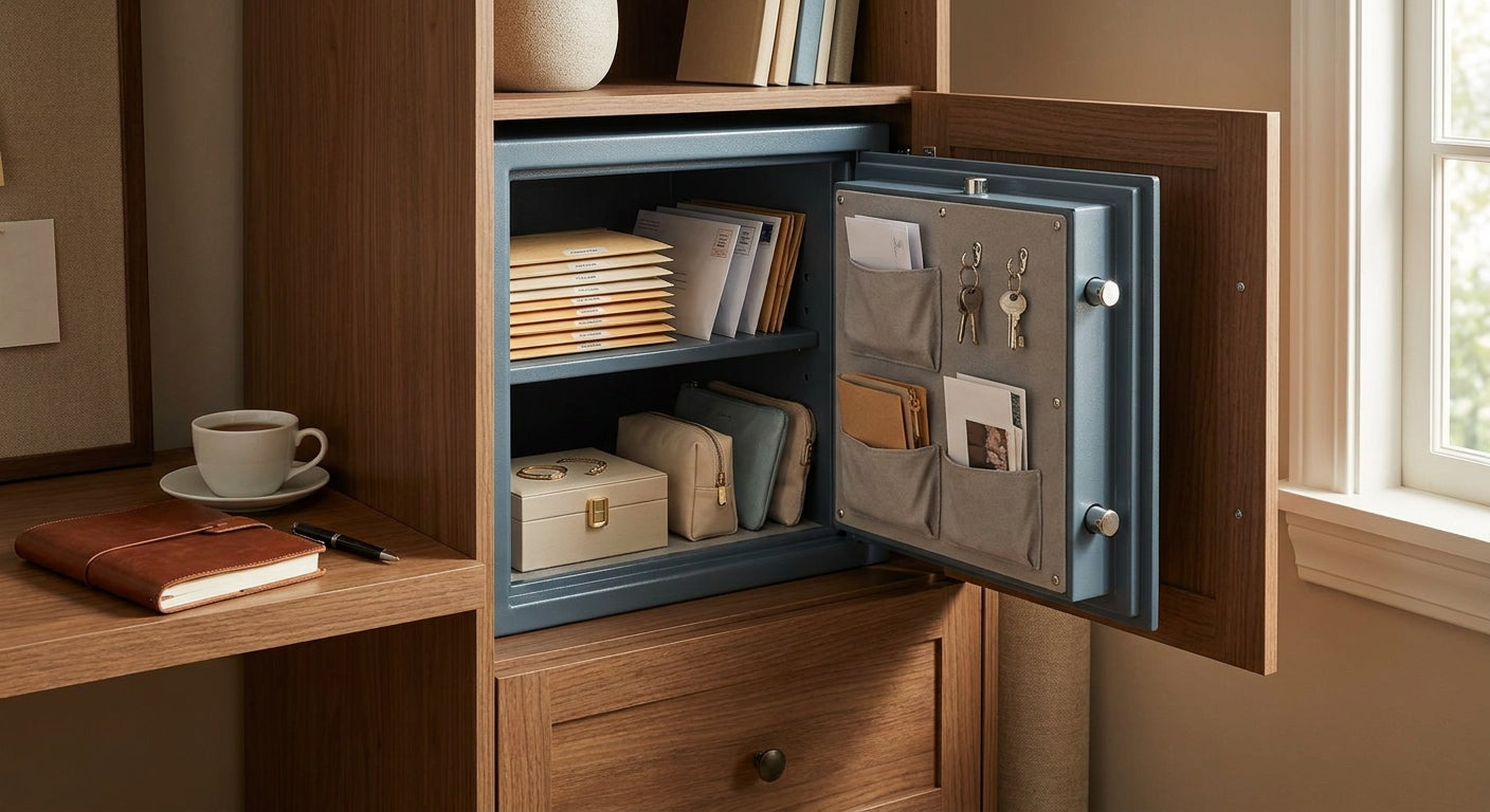 How to organise a home safe for daily access